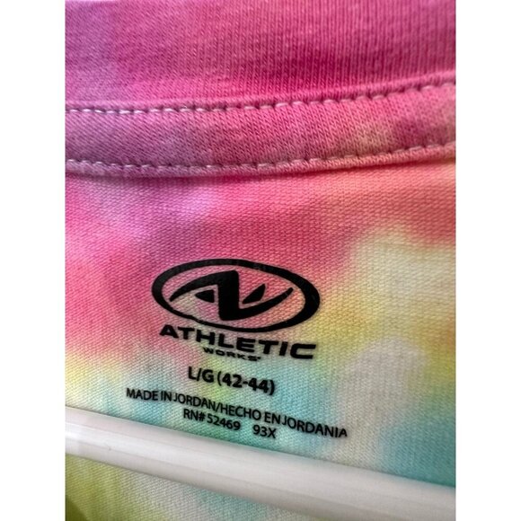 Athletic Works women’s size large tie-dye T-shirt - Picture 5 of 9